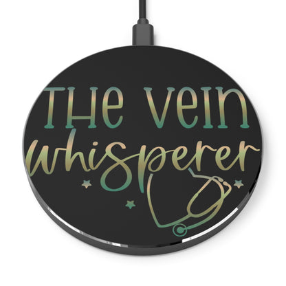 The Vein Whisperer Wireless Charger | Fast Charging Pad for Healthcare Professionals
