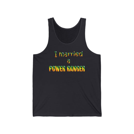 Lineman Tank - Married a Power Ranger gradient