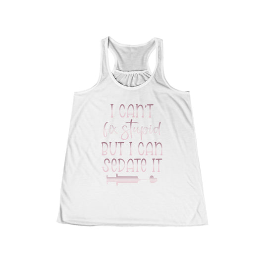 I Can't Fix Stupid But I Can Sedate It rose gold