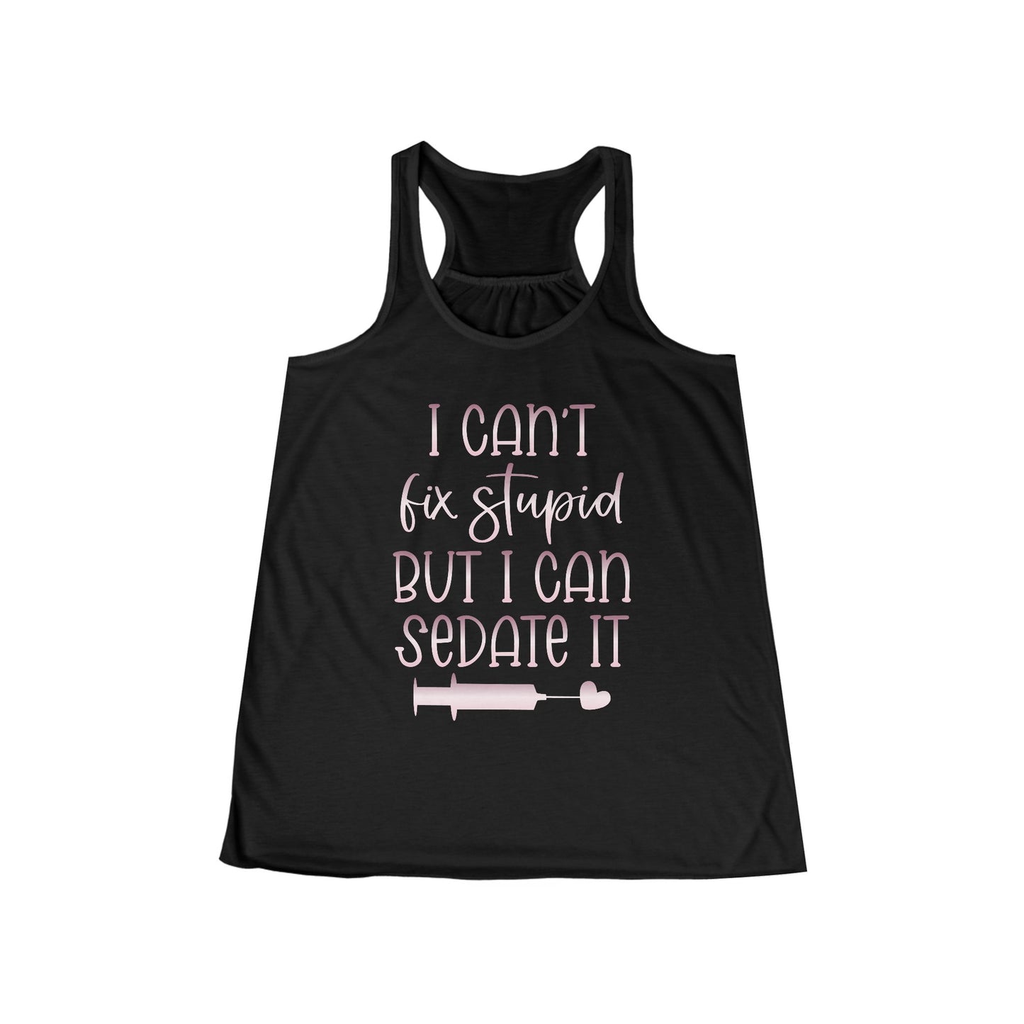 I Can't Fix Stupid But I Can Sedate It rose gold