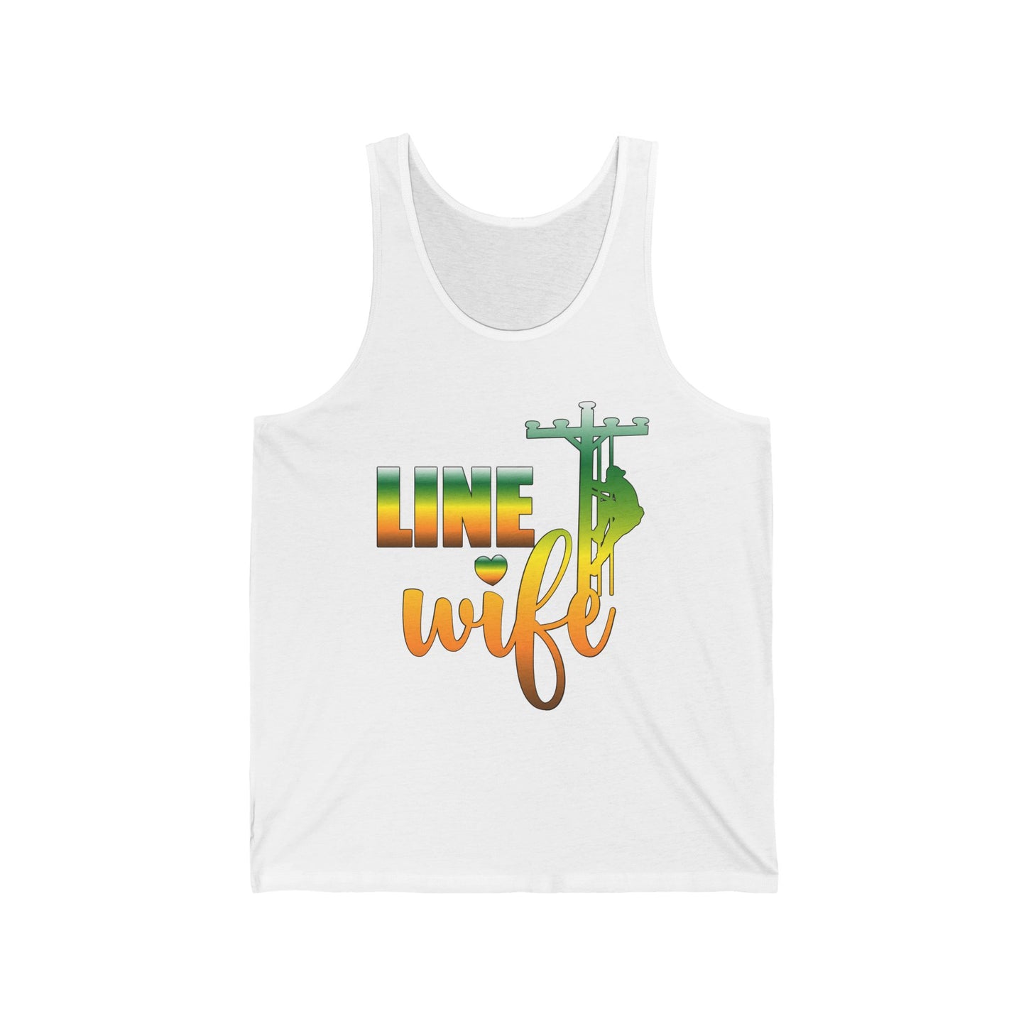 Lineman Tank - Line Wife gradient