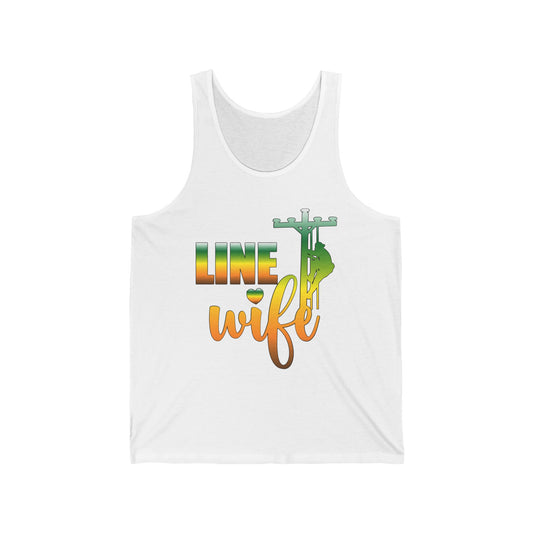 Lineman Tank - Line Wife gradient