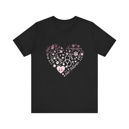 Nurse Heart rose gold