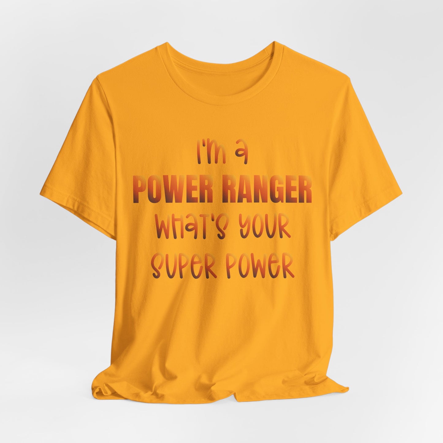 Lineman T-shirt - power ranger super power sky 24