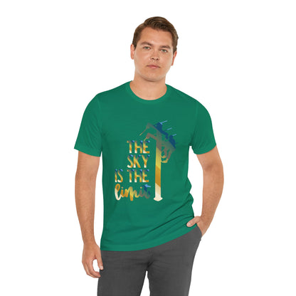 Lineman T-shirt - the-sky-is-the-limit-lineman colored chrome