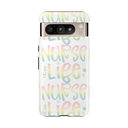 Google Pixel Tough Case - Nurse Life - White
