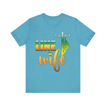 Lineman T-shirt - Line Wife gradient