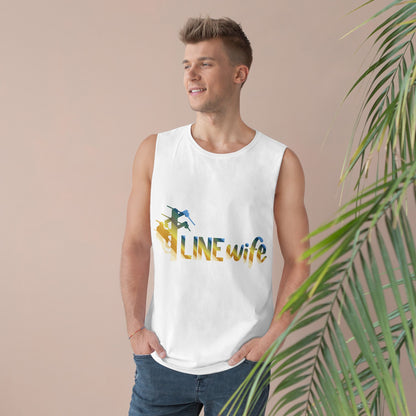 Lineman Tank - lineman-wife colored chrome