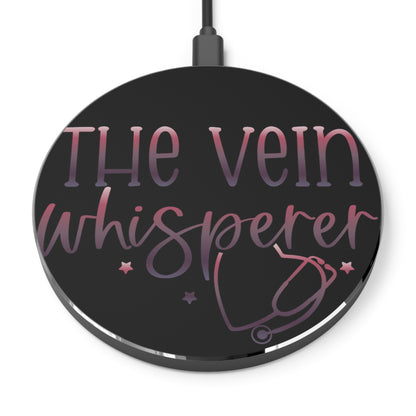 The Vein Whisperer Wireless Charger | Fast Charging Pad for Healthcare Professionals