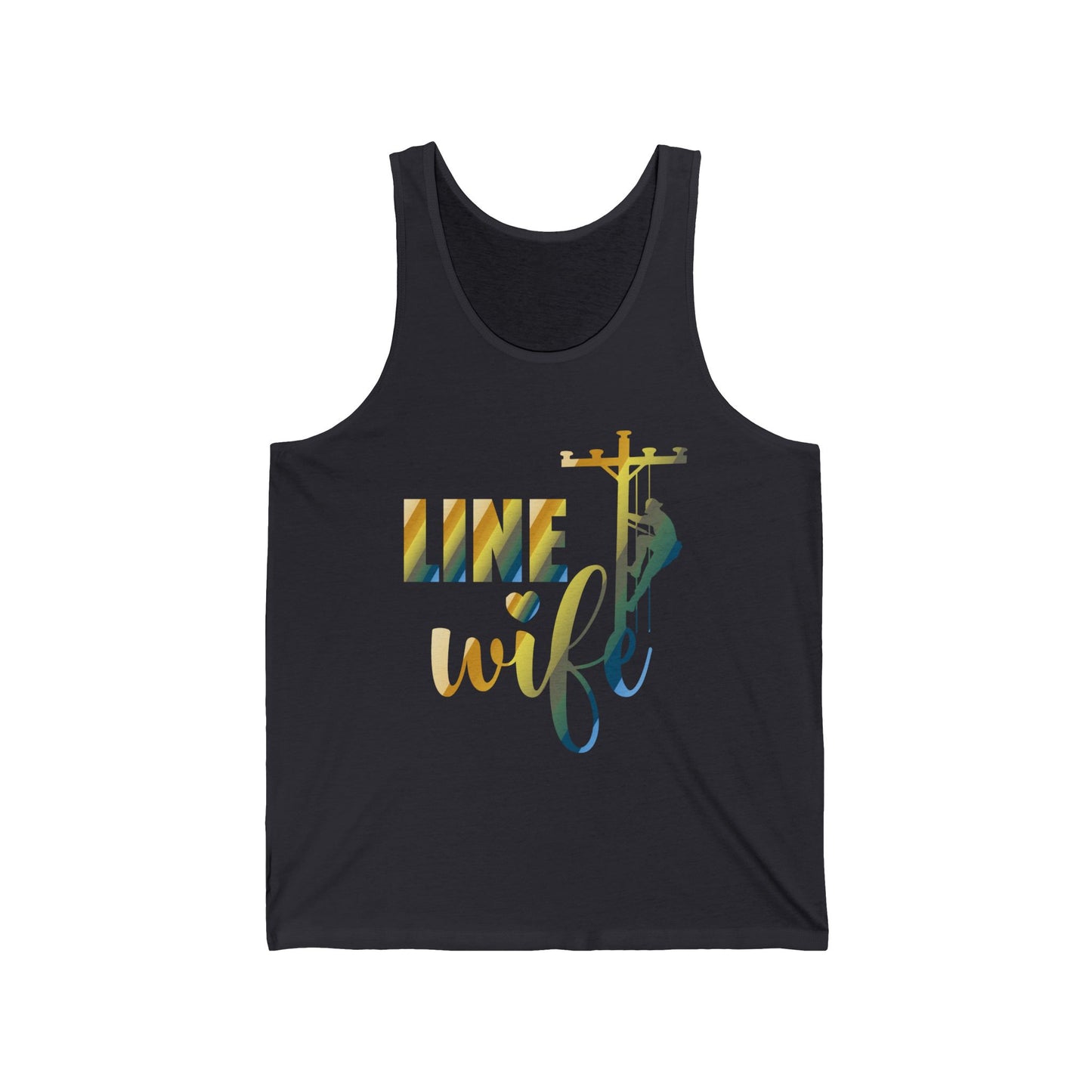 Lineman Tank - Line Wife colored chrome