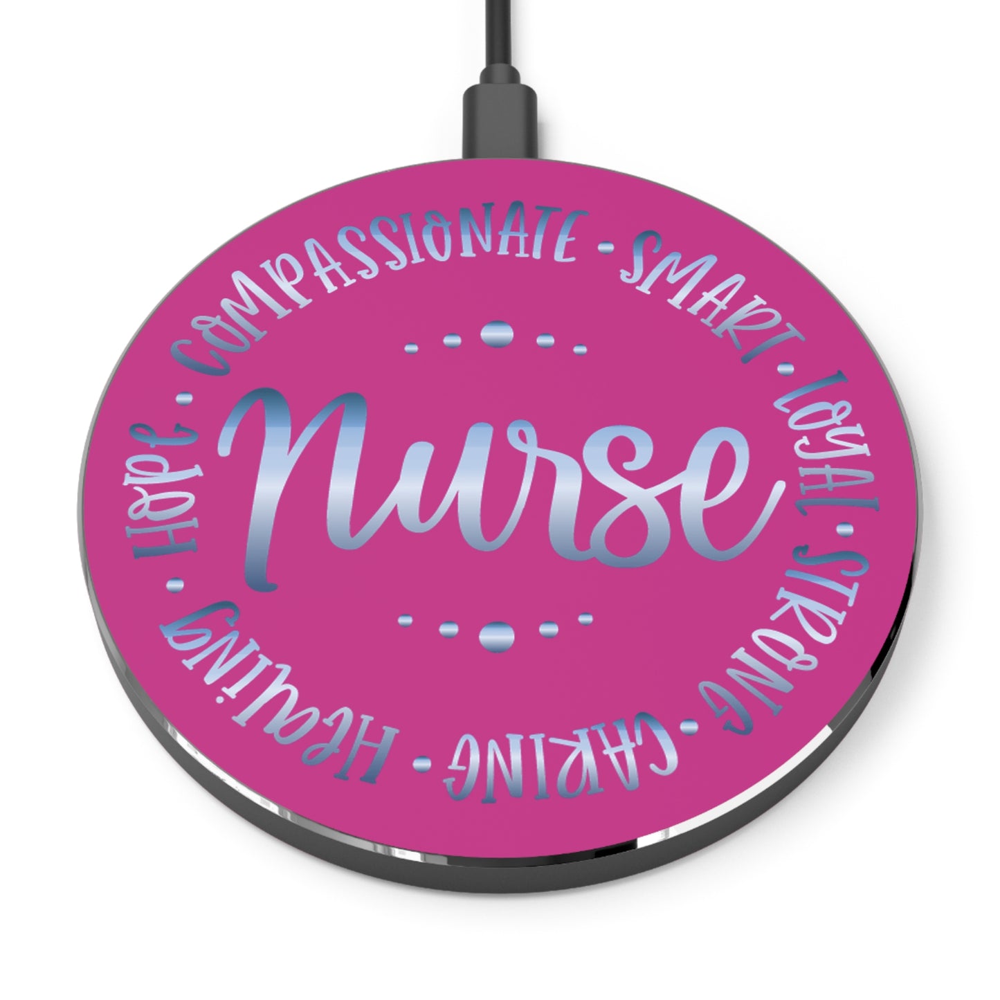 Nurse Circle Wireless Charger | Fast Charging Pad for Healthcare Professionals