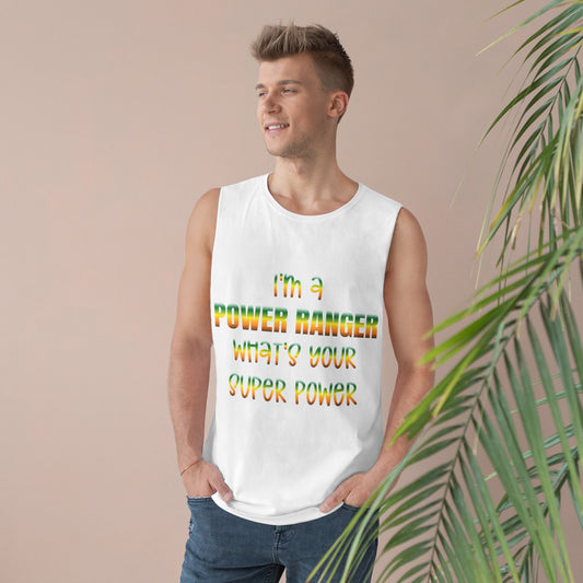 Lineman Tank - power ranger super power gradient