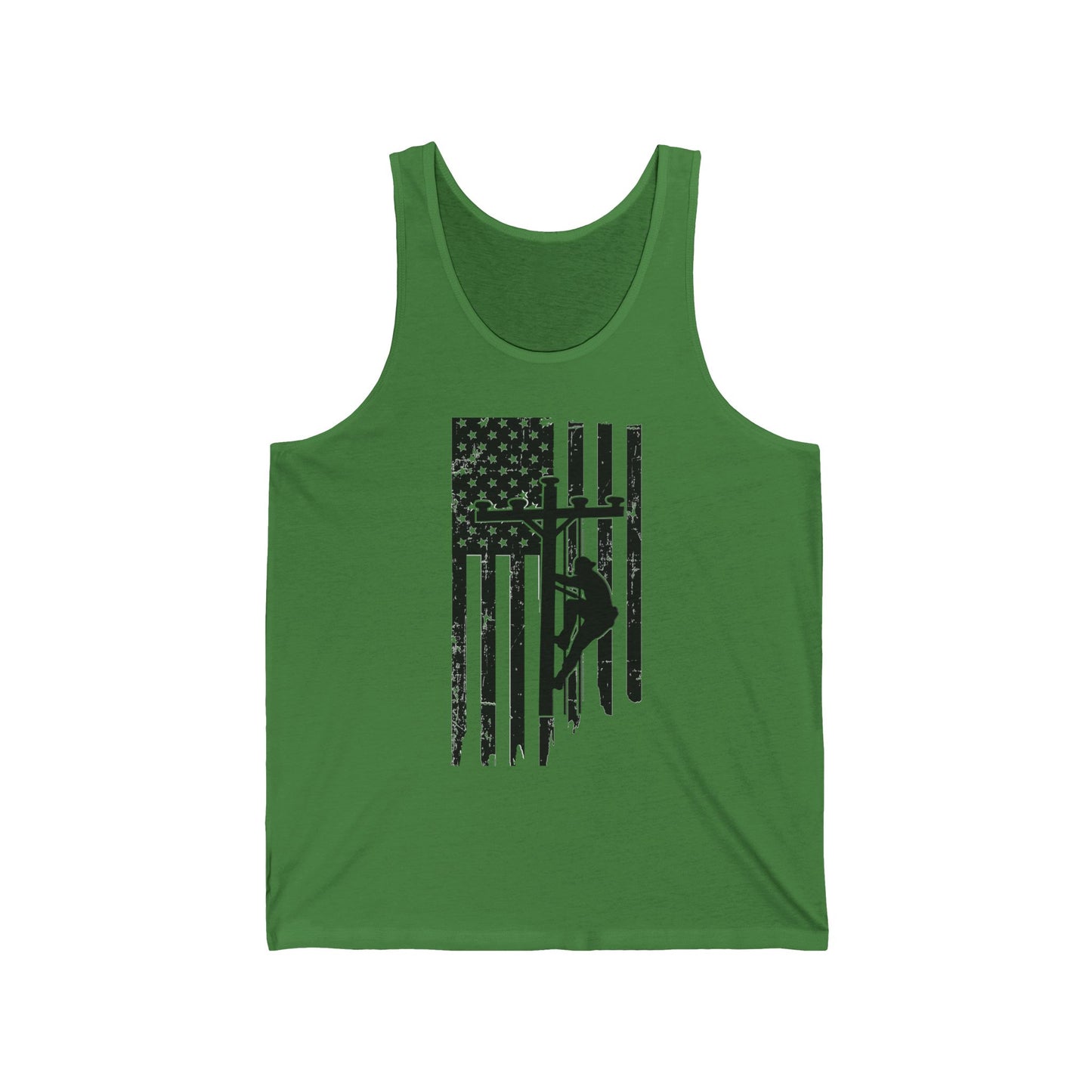 Lineman Tank - Lineman Flag