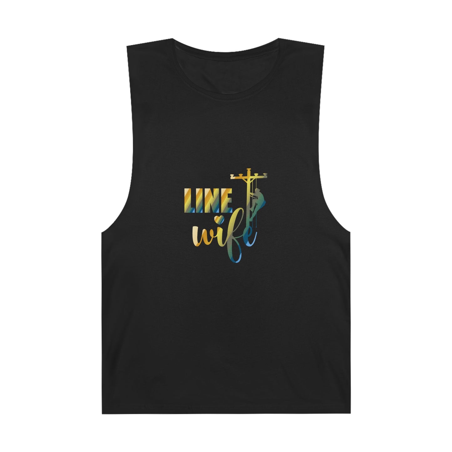 Lineman Tank - Line Wife colored chrome