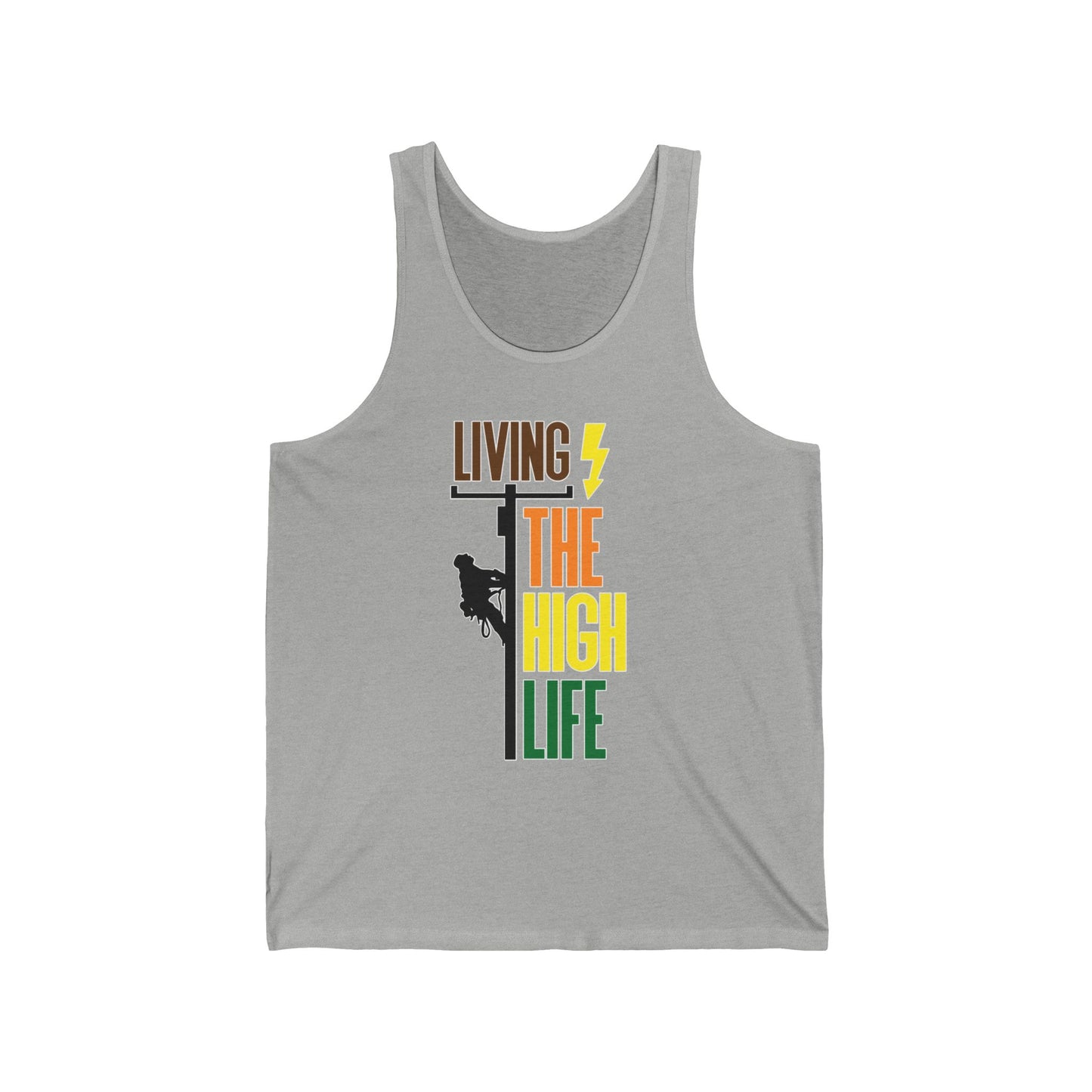 Lineman T-shirt - Living The High Life-color