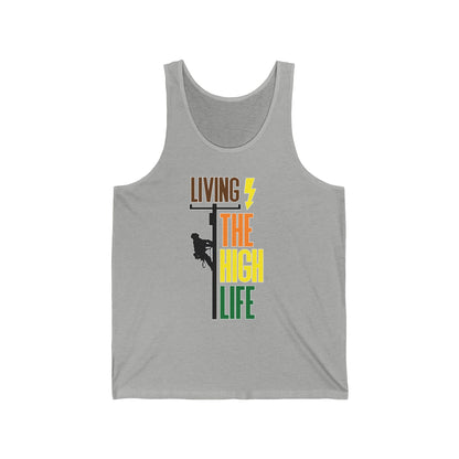 Lineman T-shirt - Living The High Life-color