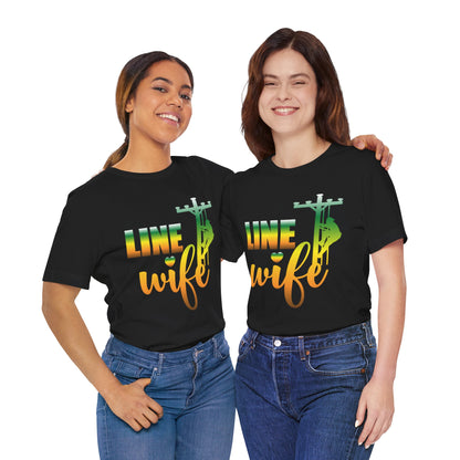 Lineman T-shirt - Line Wife gradient
