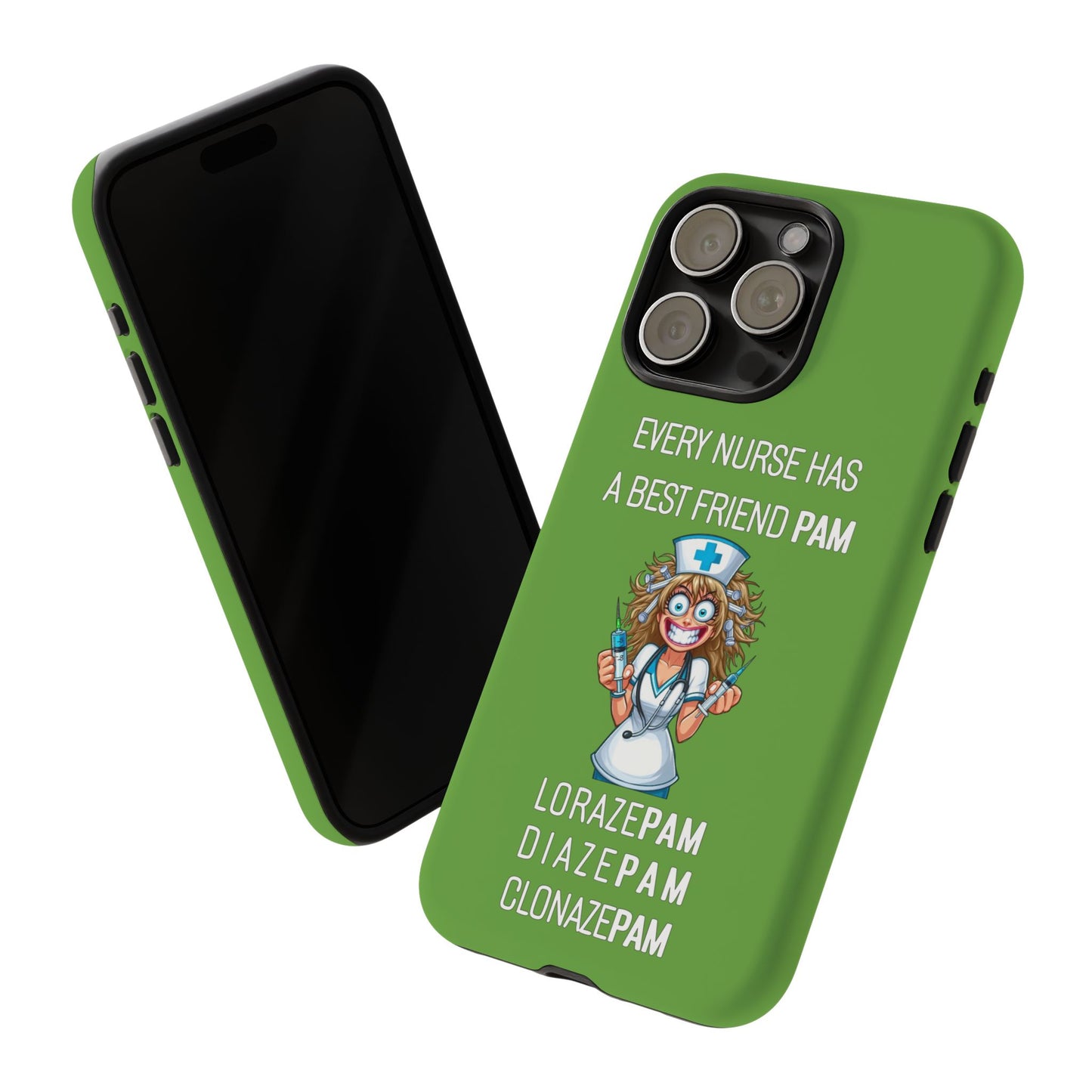 Nurse iPhone Tough Case - Every Nurse Has a Friend Named PAM Design (4) - Green