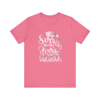Sorry The Nice Nurse Is On Vacation rose gold