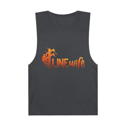Lineman Tank - lineman-wife sky 24