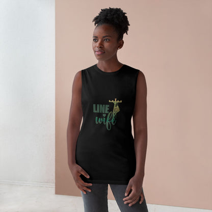 Lineman Tank - Line Wife copper patina