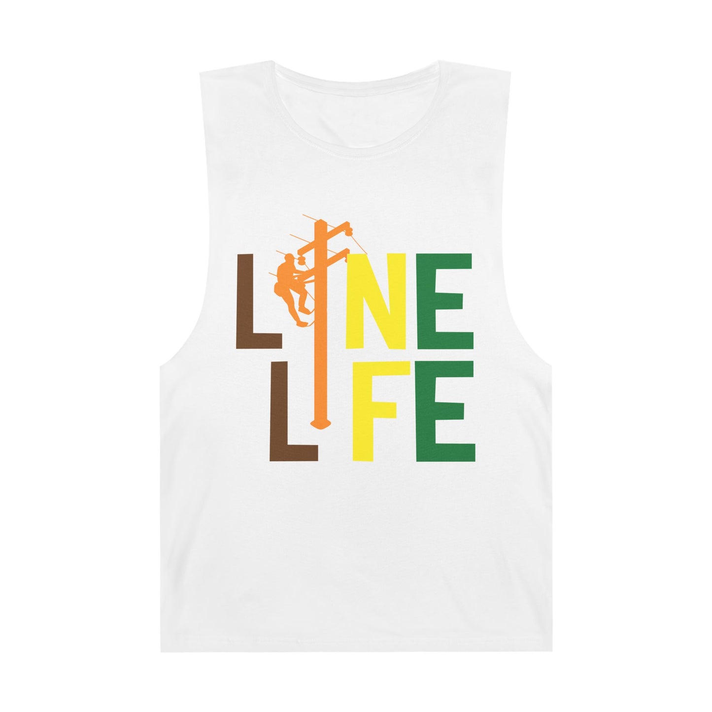 Lineman Tank - lineman-life color