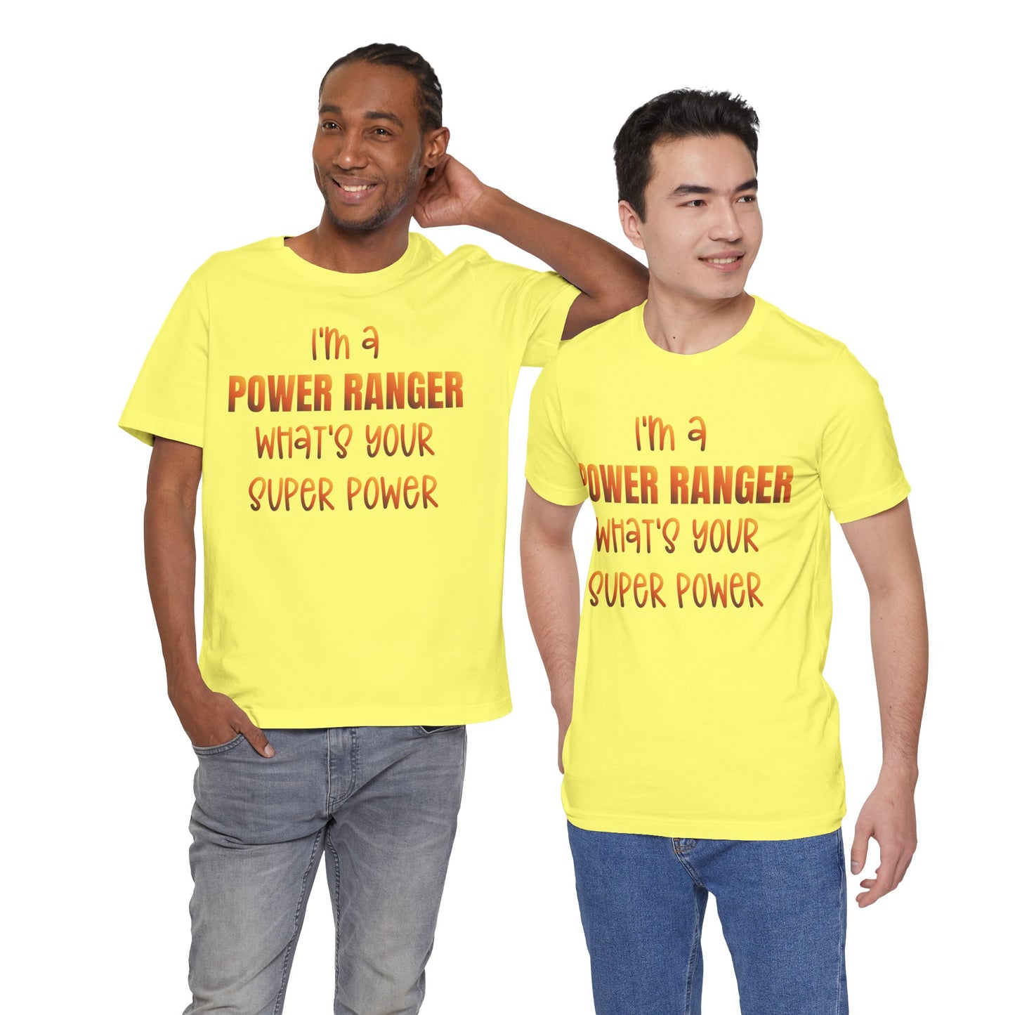 Lineman T-shirt - power ranger super power sky 24