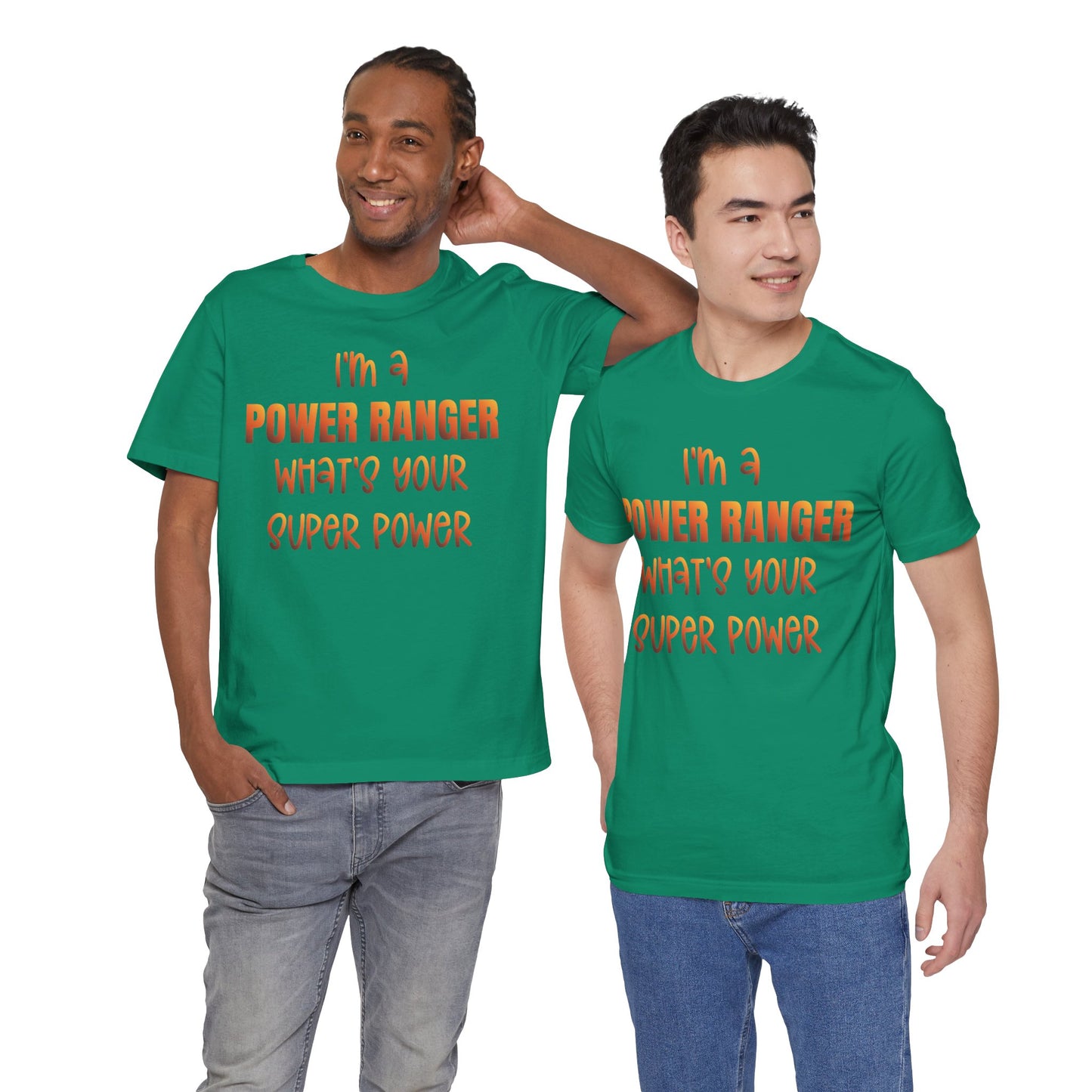 Lineman T-shirt - power ranger super power sky 24