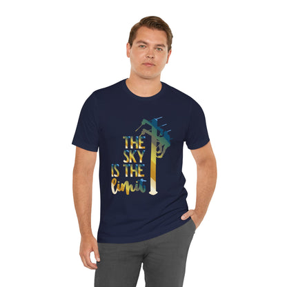 Lineman T-shirt - the-sky-is-the-limit-lineman colored chrome