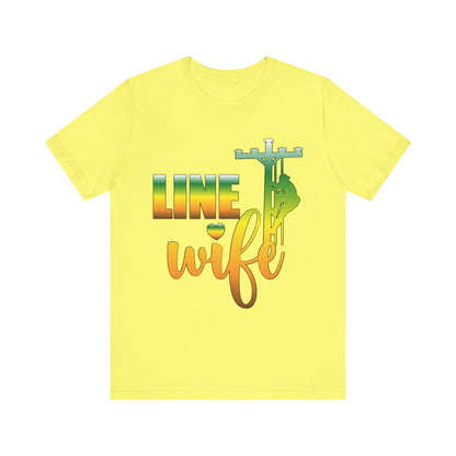 Lineman T-shirt - Line Wife gradient