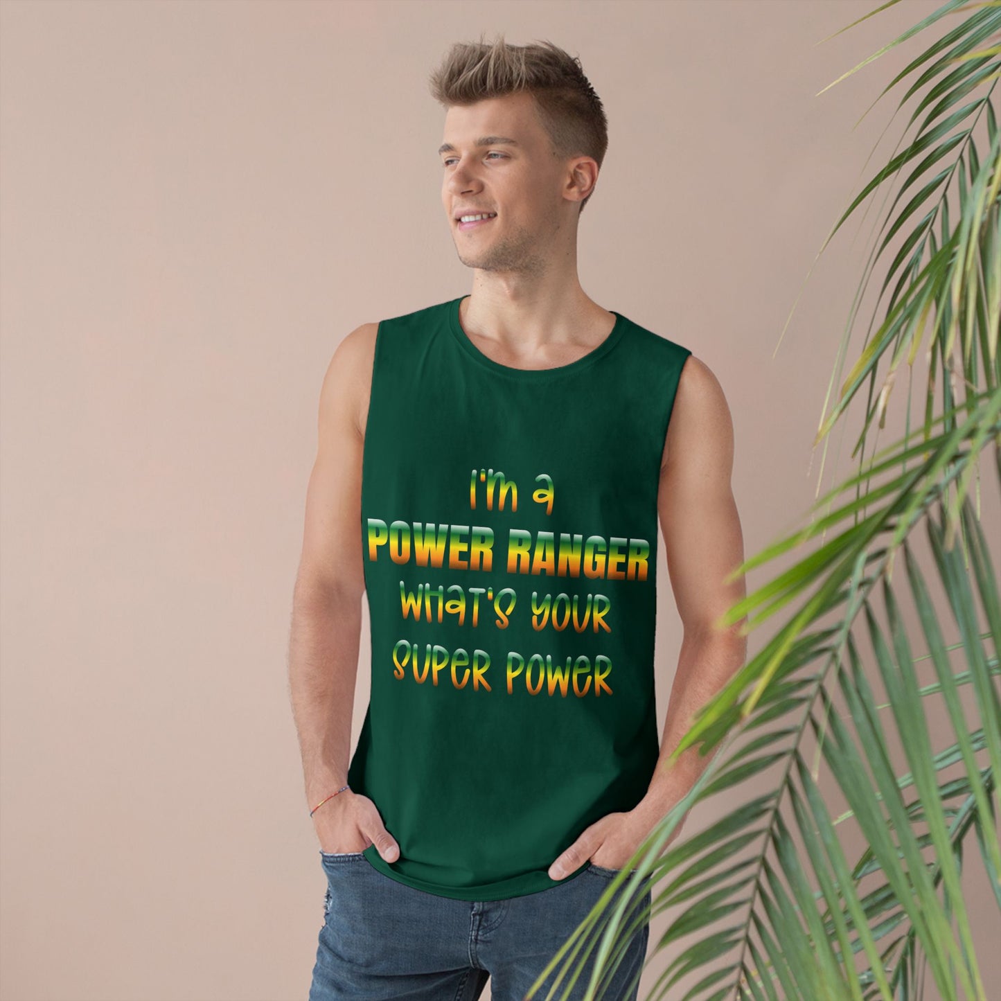 Lineman Tank - power ranger super power gradient