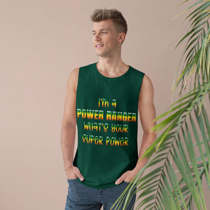Lineman Tank - power ranger super power gradient