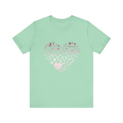 Nurse Heart rose gold