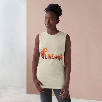 Lineman Tank - lineman-wife sky 24