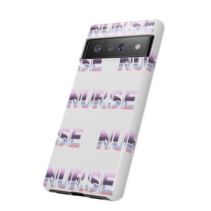 Google Pixel Tough Case - Nurse Pulse - White