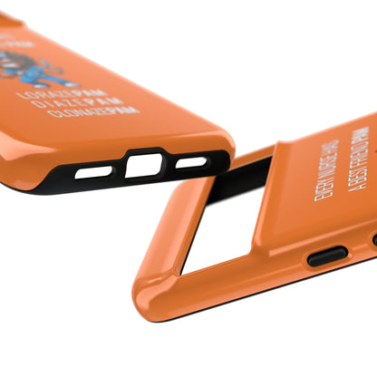 Nurse Google Pixel Tough Case - Every Nurse Has a Friend Named PAM Design (6) - Orange