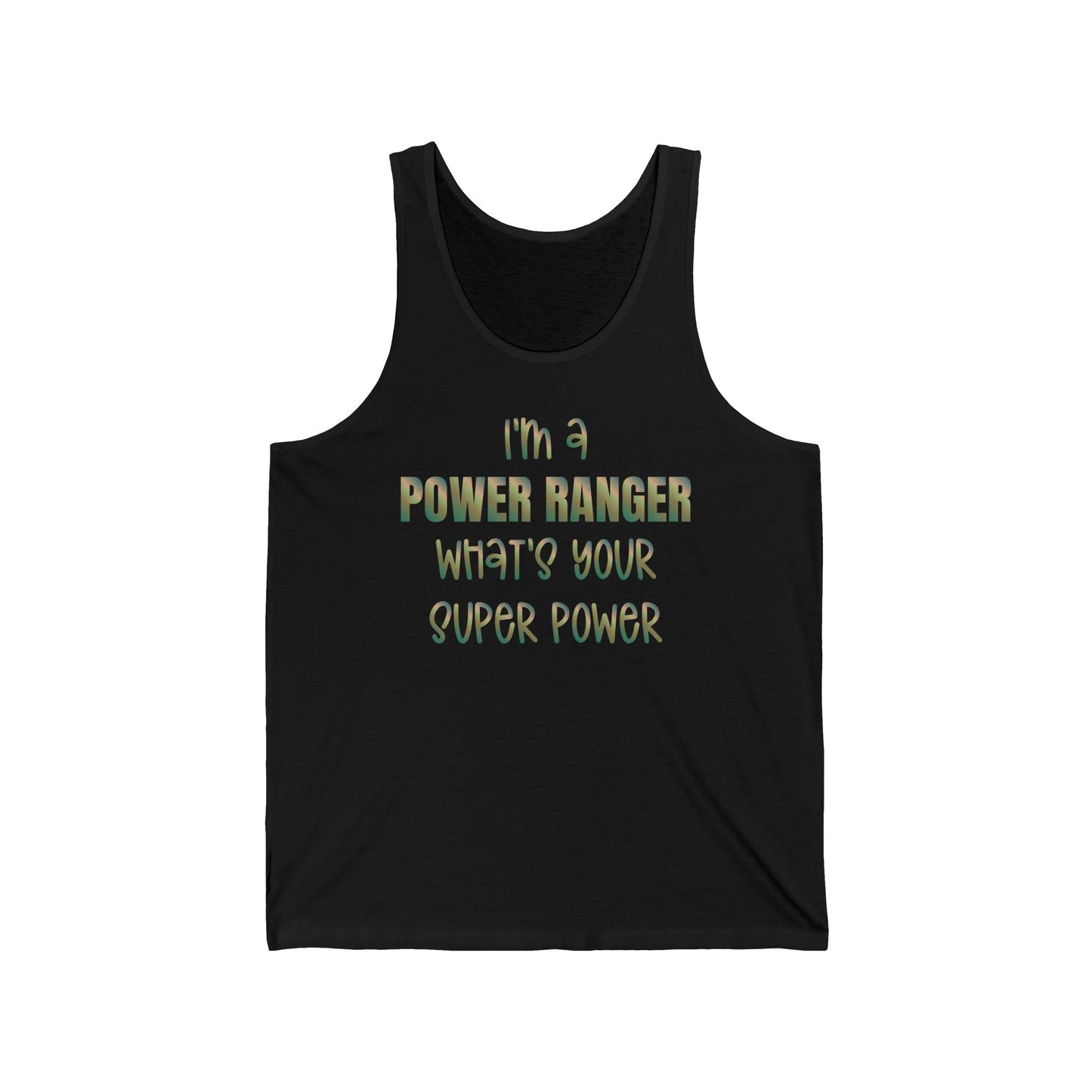 Lineman T-shirt - power ranger super power copper patina