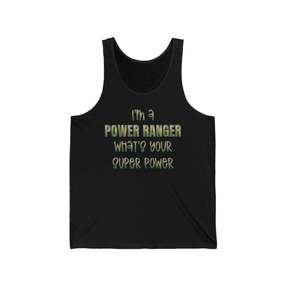 Lineman T-shirt - power ranger super power copper patina