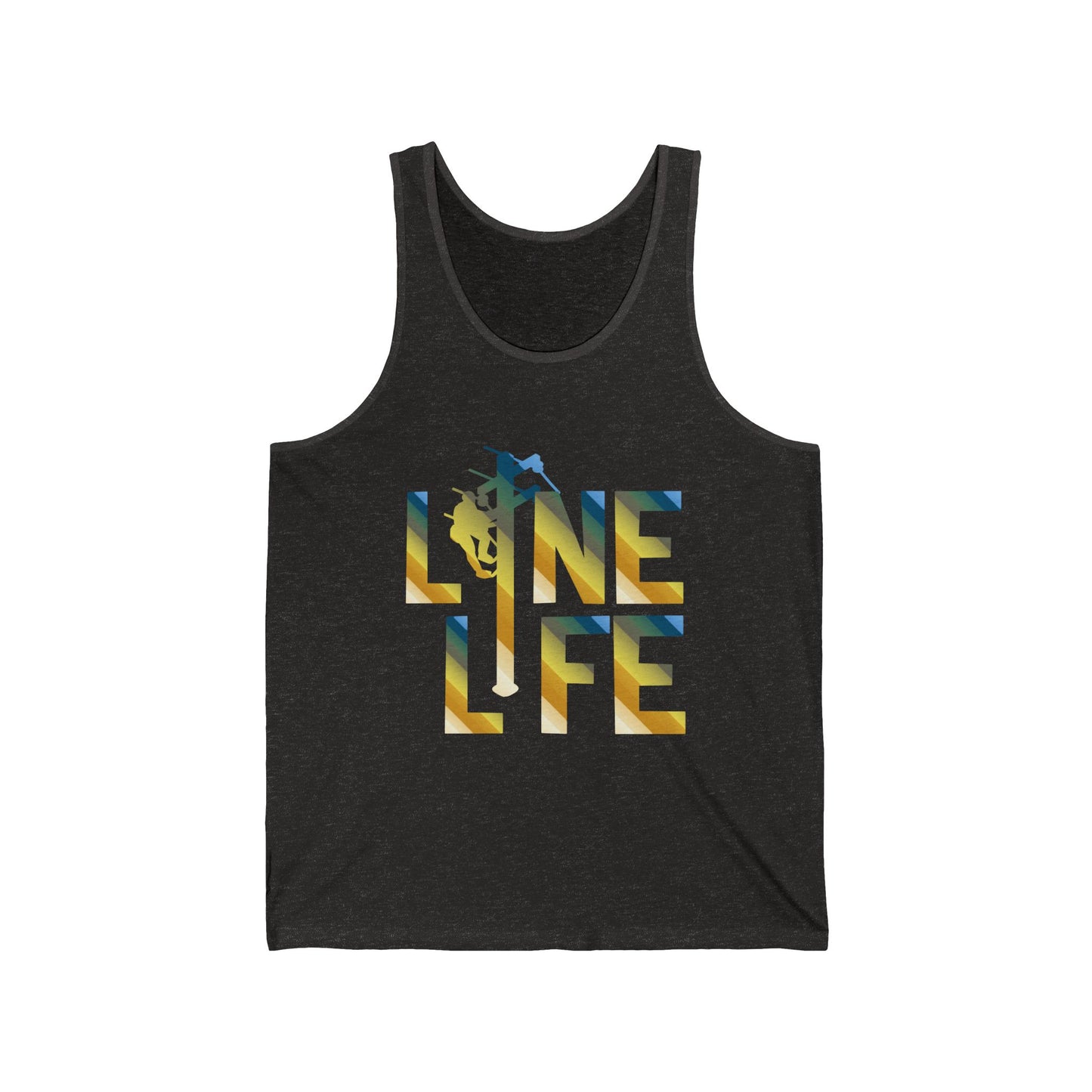 Lineman T-shirt - lineman-life colored chrome
