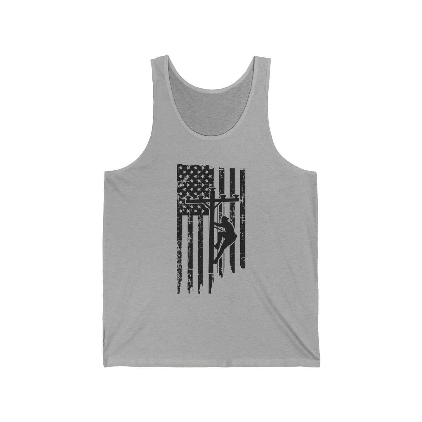 Lineman Tank - Lineman Flag