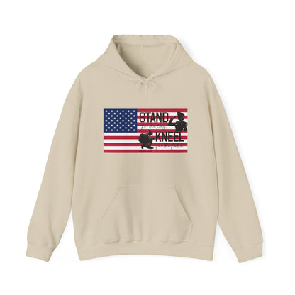 Gildan Stand for the Flag, Kneel for the Fallen Hoodie (Female)