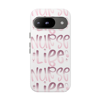 Google Pixel Tough Case - Nurse Life - White