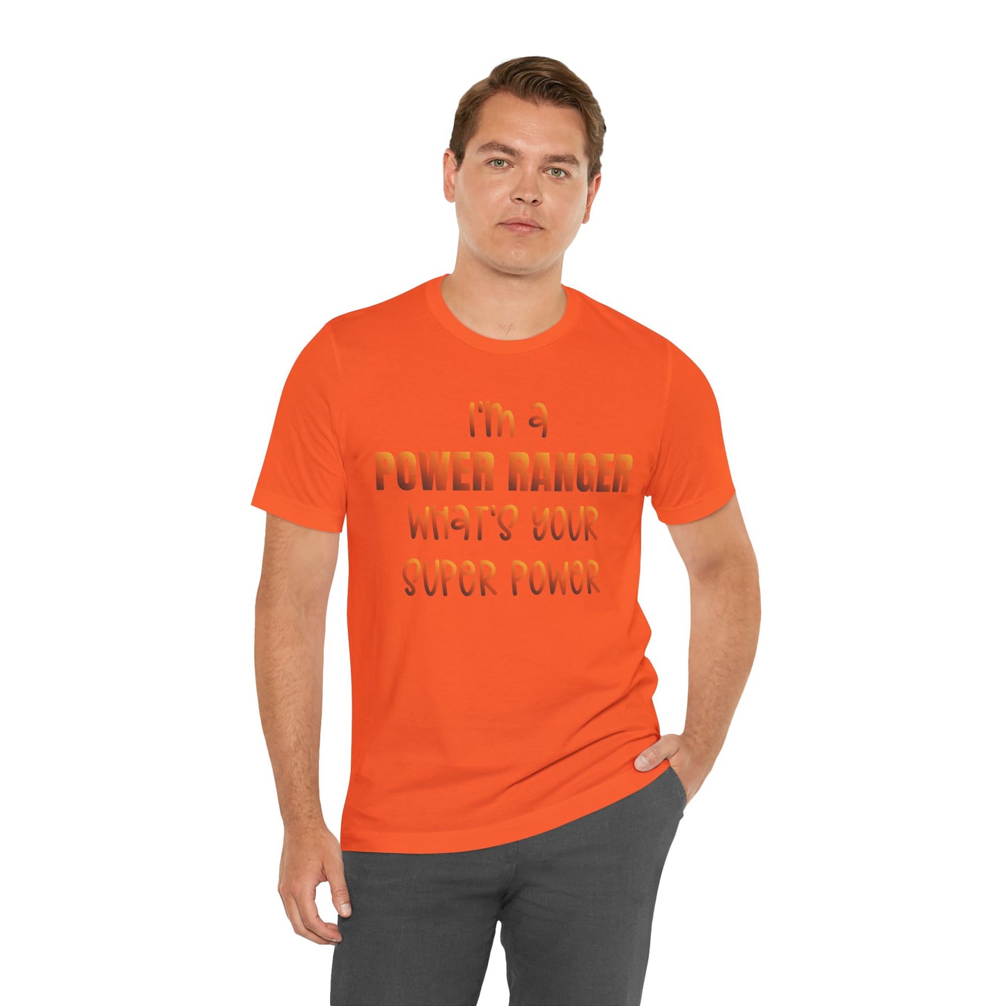 Lineman T-shirt - power ranger super power sky 24