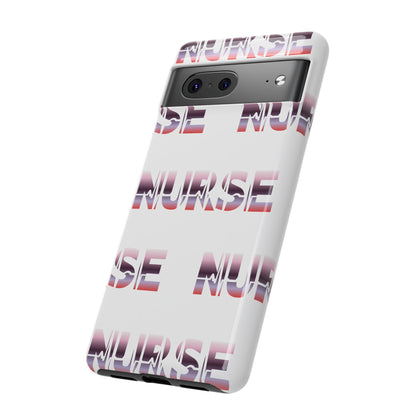 Google Pixel Tough Case - Nurse Pulse - White