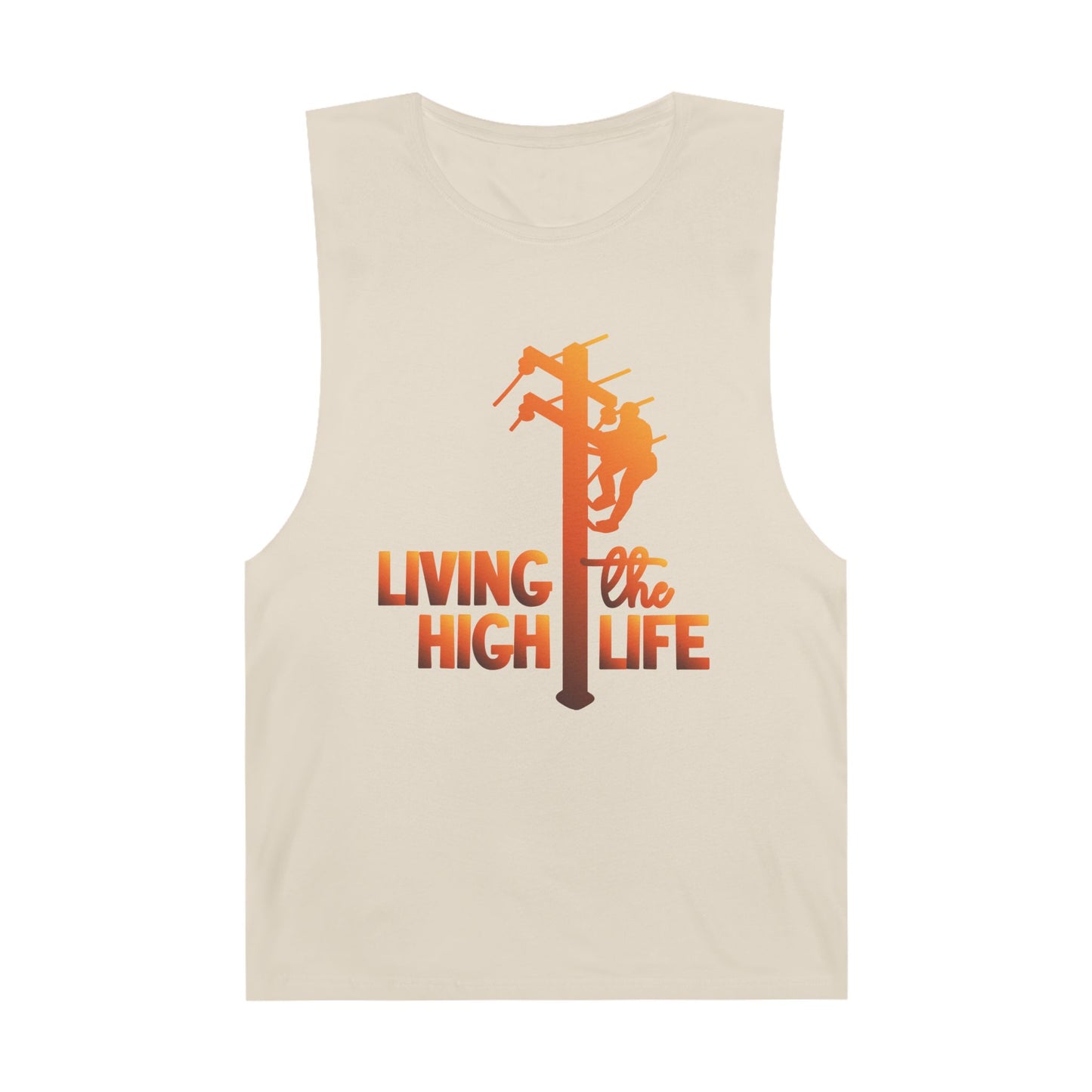 Lineman Tank - living the high life - sky 24