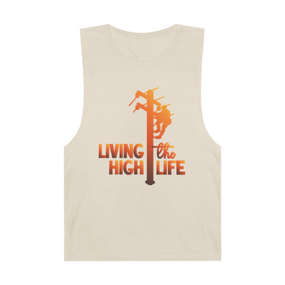 Lineman Tank - living the high life - sky 24