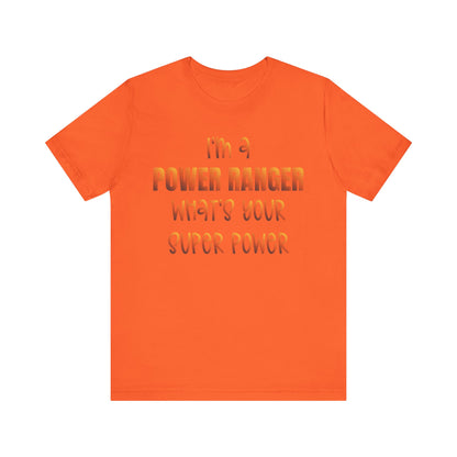 Lineman T-shirt - power ranger super power sky 24