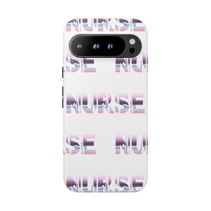 Google Pixel Tough Case - Nurse Pulse - White