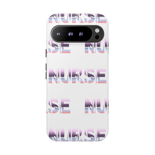 Google Pixel Tough Case - Nurse Pulse - White