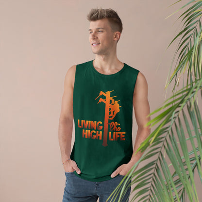 Lineman Tank - living the high life - sky 24